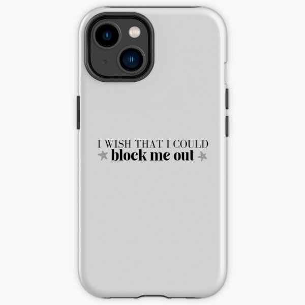 i wish that i could block me out (with stars) - Gracie Abrams iPhone Tough Case RB1910 product Offical gracieabrams Merch
