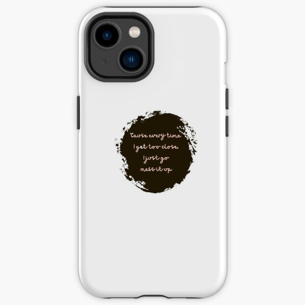 Gracie Abrams mess it up sticker merch  iPhone Tough Case RB1910 product Offical gracieabrams Merch