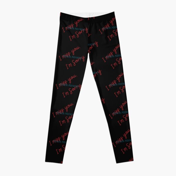 Gracie Abrams I miss you, I'm sorry Leggings RB1910 product Offical gracieabrams Merch