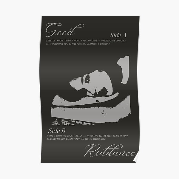 Gracie Abrams Good Riddance Album Poster RB1910 product Offical gracieabrams Merch