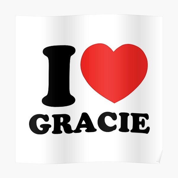 I heart Gracie Abrams Poster RB1910 product Offical gracieabrams Merch