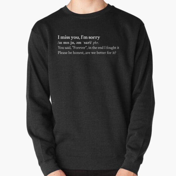 Gracie Abrams Aesthetic Quote Lyrics Black Good Riddance Pullover Sweatshirt RB1910 product Offical gracieabrams Merch