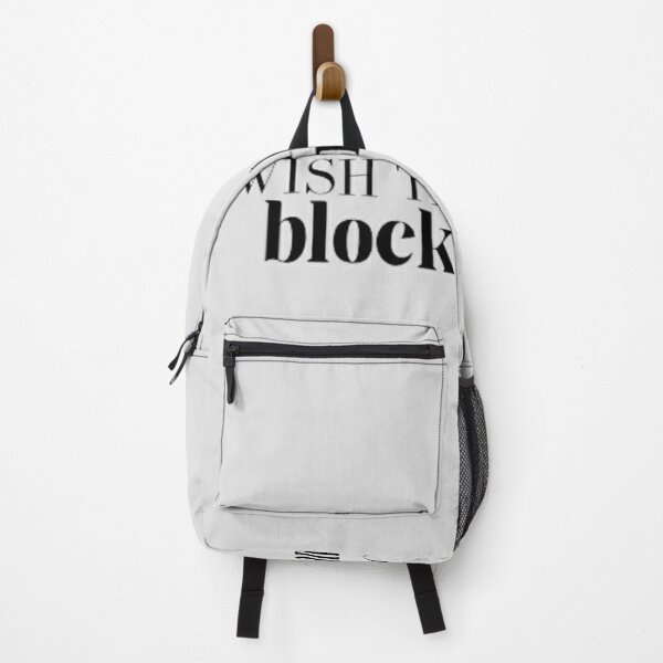 i wish that i could block me out - Gracie Abrams Backpack RB1910 product Offical gracieabrams Merch