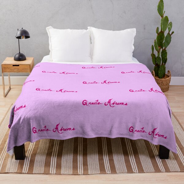 Gracie Abrams Minor Merch Gracie Abrams Logo Throw Blanket RB1910 product Offical gracieabrams Merch