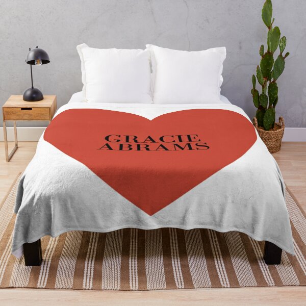 i love gracie abrams! Throw Blanket RB1910 product Offical gracieabrams Merch