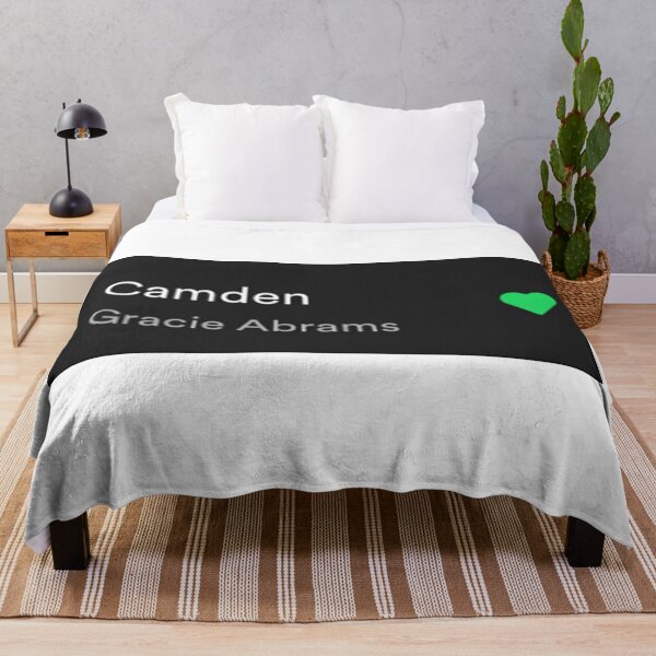 camden on streaming - Gracie Abrams Throw Blanket RB1910 product Offical gracieabrams Merch