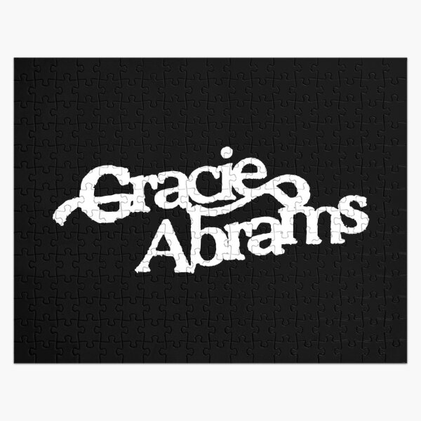 Gracie Abrams Merch Gracie Abrams Logo Jigsaw Puzzle RB1910 product Offical gracieabrams Merch