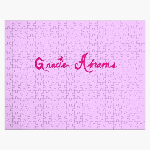 Gracie Abrams Minor Merch Gracie Abrams Logo Jigsaw Puzzle RB1910 product Offical gracieabrams Merch