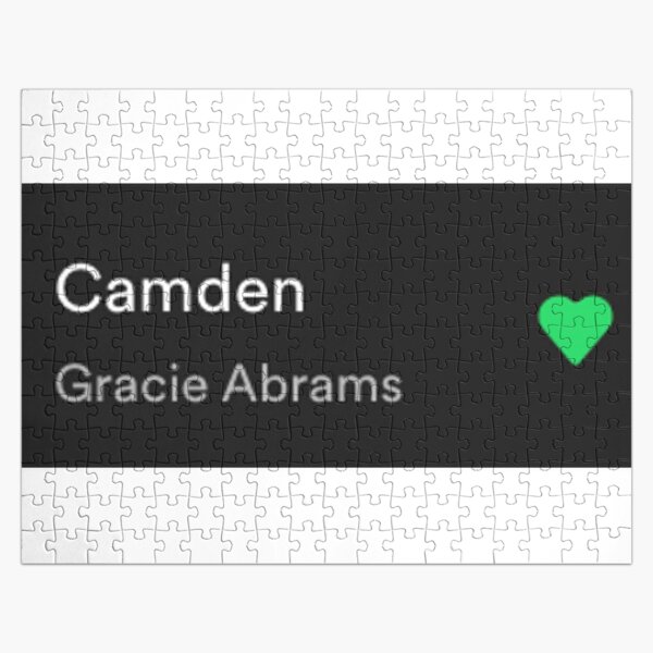 camden on streaming - Gracie Abrams Jigsaw Puzzle RB1910 product Offical gracieabrams Merch