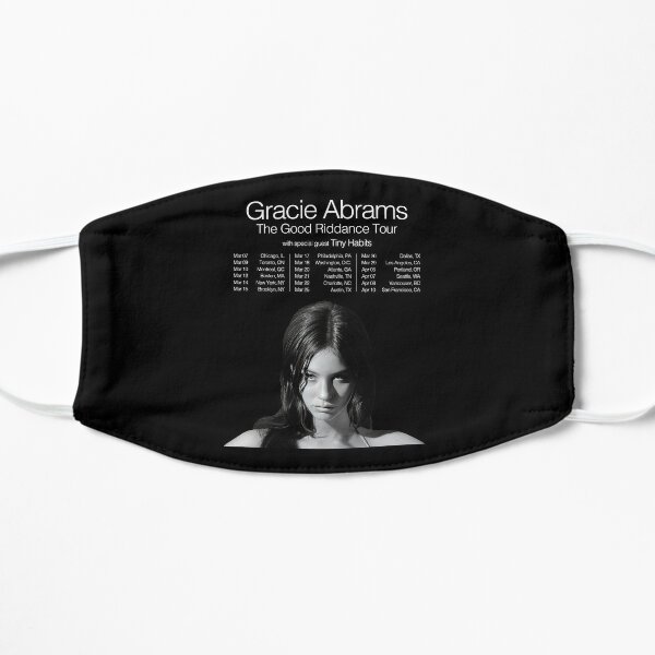 Gracie Abrams The Good Riddance Tour Flat Mask RB1910 product Offical gracieabrams Merch